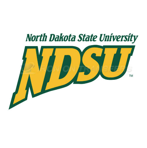North Dakota State Bison Logo T-shirts Iron On Transfers N5597